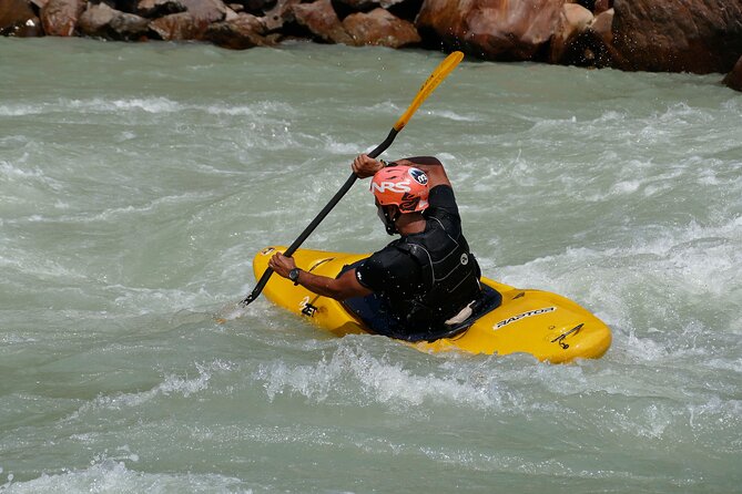 Day Rafting in Rishikesh- 16km - Body surfing and cliff jumping on the way