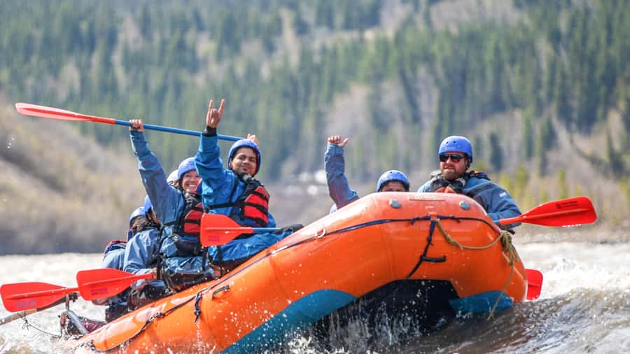 Denali, Alaska: Canyon Wave Raft Class III-IV Paddle/Oar - Cancellation and timing details