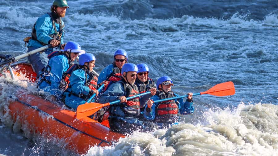 Denali, Alaska: Canyon Wave Raft Class III-IV Paddle/Oar - What the $140 price really covers