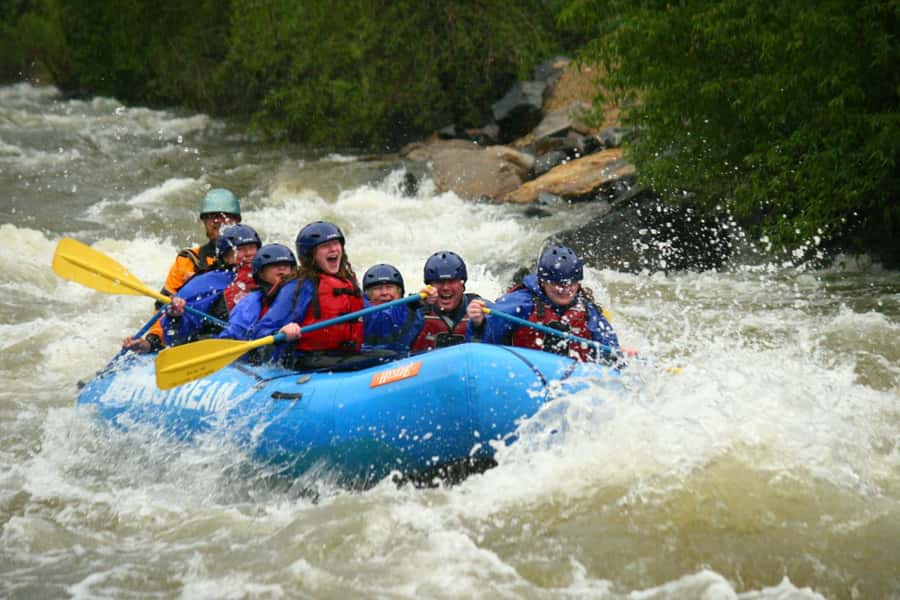 Denver: Middle Clear Creek Beginners Whitewater Rafting - A first rafting trip with enough action