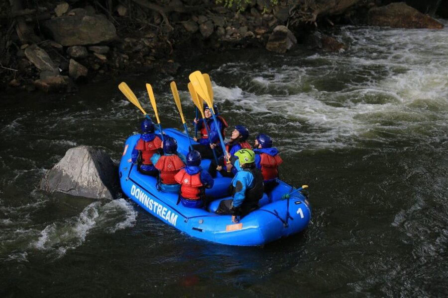 Denver: Middle Clear Creek Beginners Whitewater Rafting - The river run, from first splash to Mountain Lion