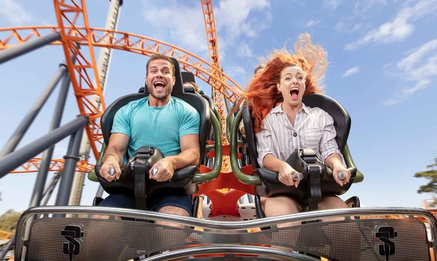 Dreamworld, WhiteWater World & SkyPoint 3-Day Ticket - Dreamworld rides for different levels of courage