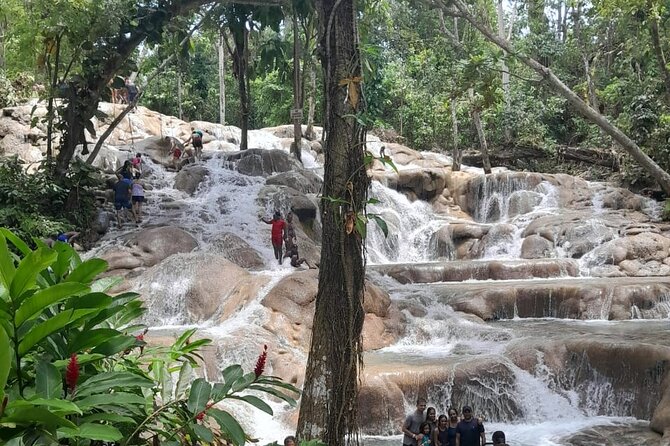Dunn River Falls and Bamboo River Rafting in Ocho Rios Jamaica. - Pickup, timing, and the road between stops