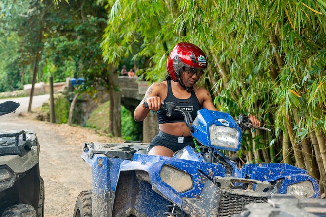 Dunn's River Falls, ATV, Horseback Ride and Bamboo Rafting Tour - Blue Adventure Tours and the Snow Hill ATV ride