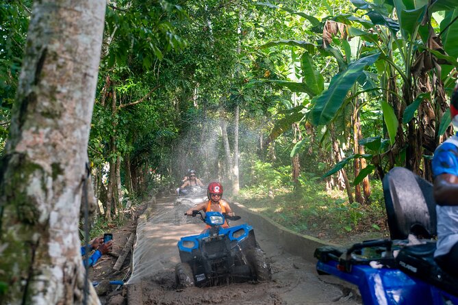 Dunn's River Falls, ATV, Horseback Ride and Bamboo Rafting Tour - Transportation, timing, and group size