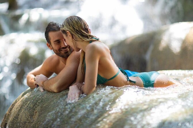 Dunn's River Falls + Bamboo Rafting With Limestone Foot Massage - Climbing Dunn’s River Falls for 90 minutes