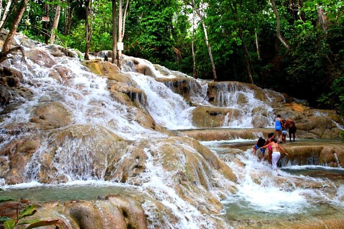 Dunn's River Falls + Bamboo Rafting With Limestone Foot Massage - The road from Montego Bay