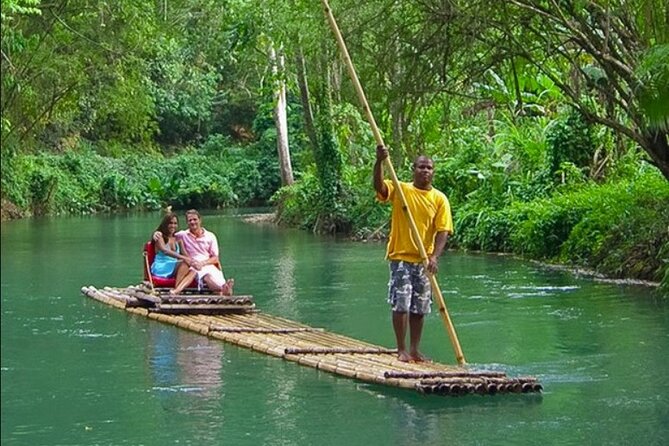 Dunn's River Falls, Blue Hole, Bamboo Rafting, Horseback Combo - Horseback riding from St. Anns Bay to the sea