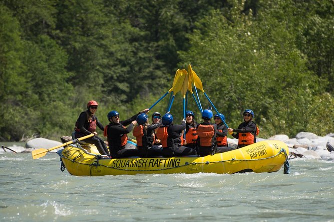 Elaho Whitewater Experience - Starting at the Squamish rafting base