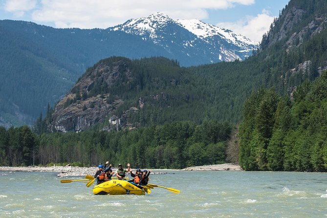 Elaho Whitewater Experience - Safety practice before the first rapid