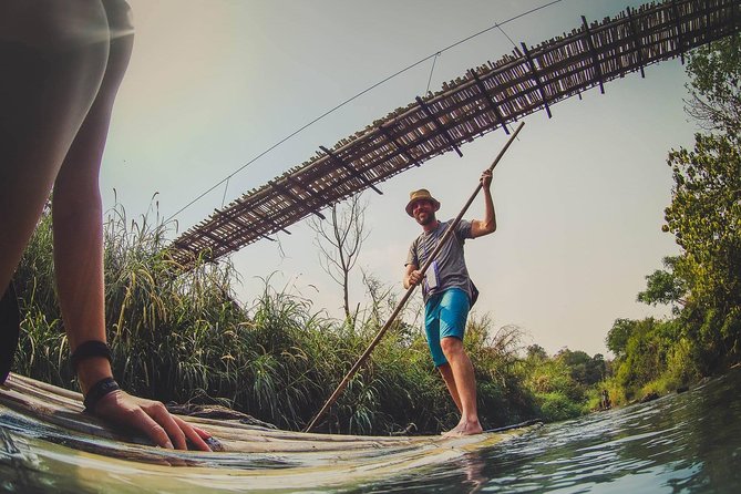 Elephant Sightings , Bamboo Rafting Through The Jungle, Swimming In a Waterfall - Elephant sightings before the water activities