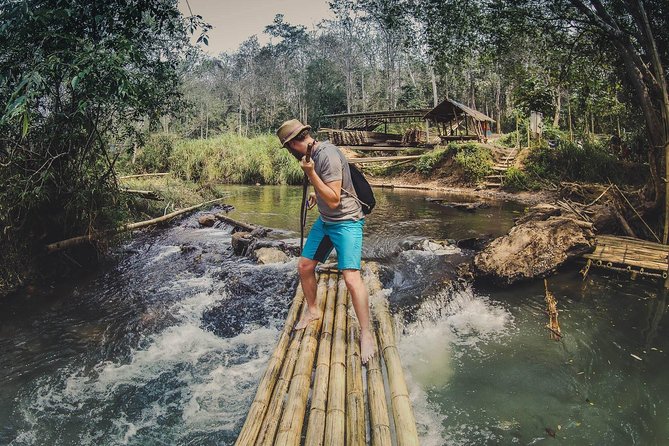 Elephant Sightings , Bamboo Rafting Through The Jungle, Swimming In a Waterfall - Lunch, water, and the value of $97.50