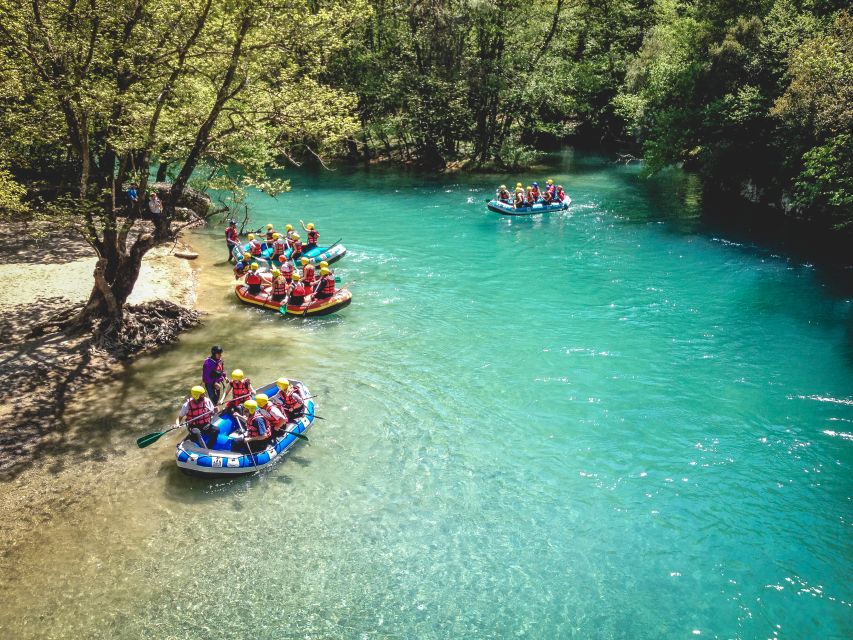 Epirus: Easy Rafting Experience on the Voidomatis River - From the Klidonia base to the river