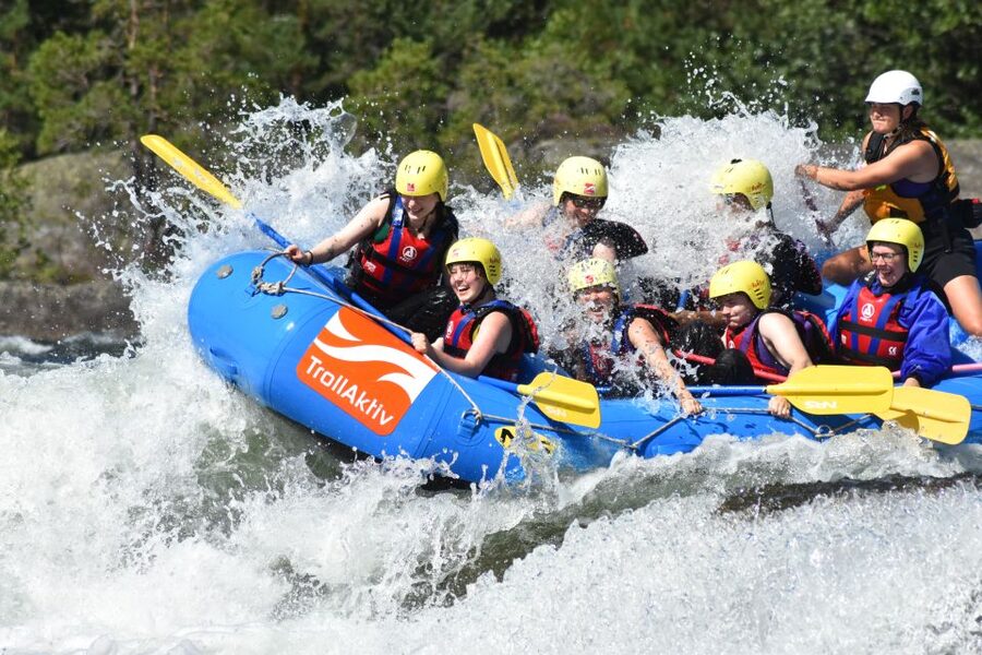 Evje: White Water Rafting Trip on Norway's Warmest Rivers - Why the Otra makes a good rafting setting