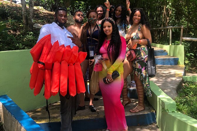 Explore Montego bay Jamaica toMartha Brae Rafting &Blue Hole Tour - Guides Who Add More Than a Transfer