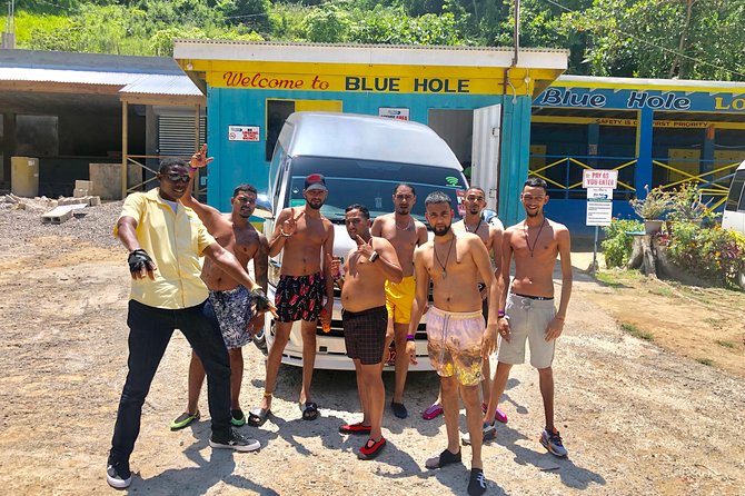 Explore Montego bay Jamaica toMartha Brae Rafting &Blue Hole Tour - The Road to Blue Hole River and Falls