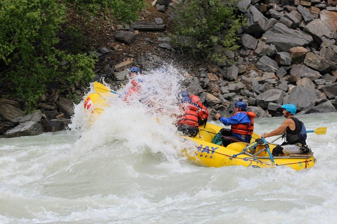 Extreme Whitewater Rafting on Kicking Horse River - Running the upper and middle canyon