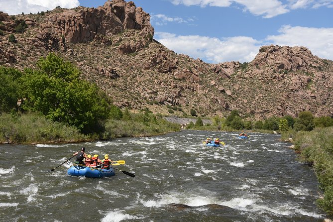 Family Friendly Rafting near Colorado Springs - Returning to the office after the rafting