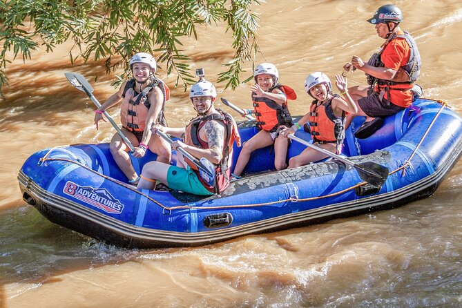 Family Rafting Adventure - A calm start to a Chiang Mai rafting day
