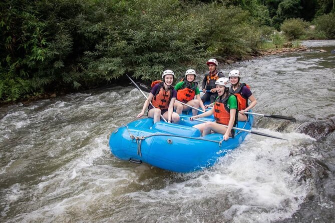 Family Rafting Adventure - The river builds difficulty instead of demanding confidence at once