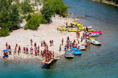 Family Rafting at Koprulu Canyon w/Lunch and Hotel Transfer