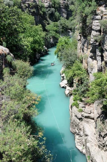 Family Rafting at Koprulu Canyon w/Lunch and Hotel Transfer - Oluk Bridge and the canyon views