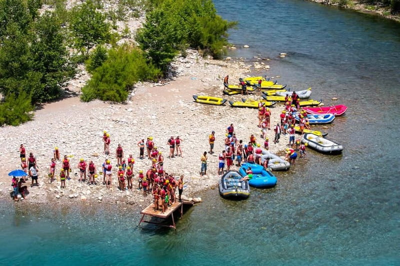 Family Rafting at Koprulu Canyon w/Lunch and Hotel Transfer - Getting ready beside the Köprüçay River
