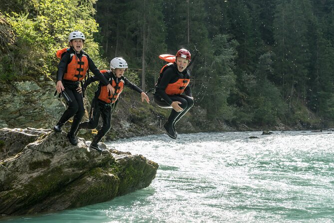 Family Rafting Experience in Engadin - The warm shower, snacks, and photos