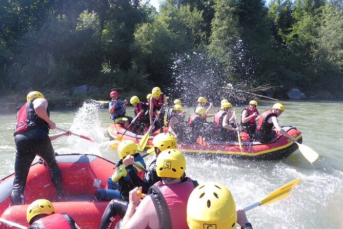 Family rafting Iller - white water rafting level 1 - Starting at Illerstraße 26 in Blaichach