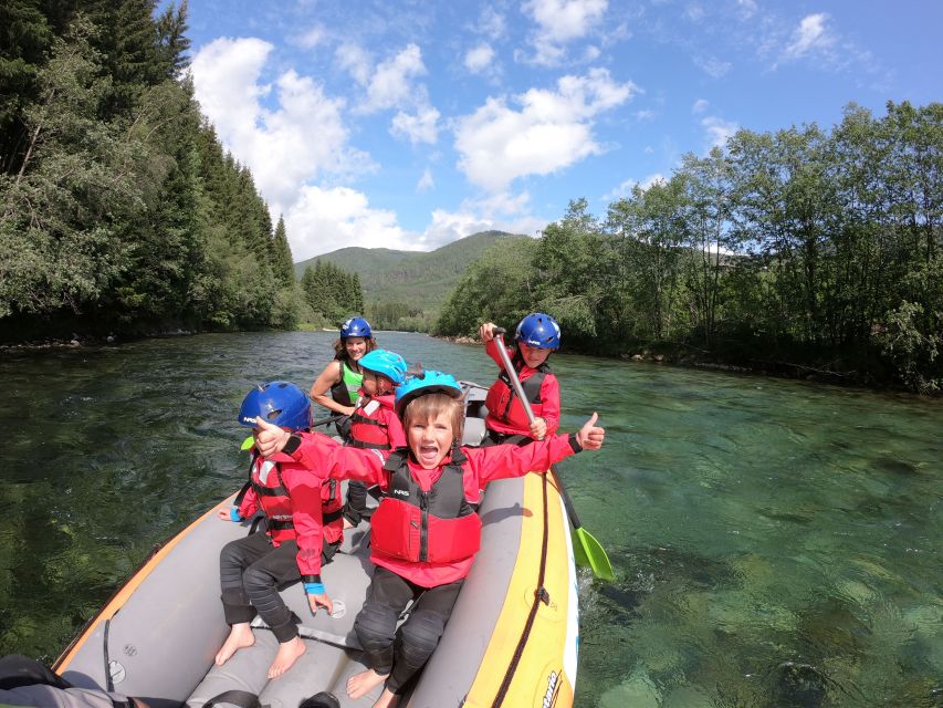 Family Rafting - Voss - Getting suited up and learning the basics