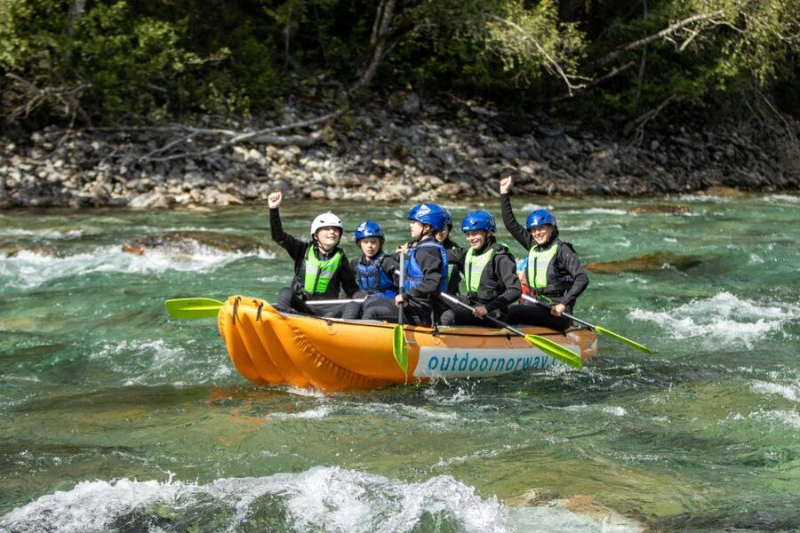 Family Rafting - Voss - What the guide can make or break