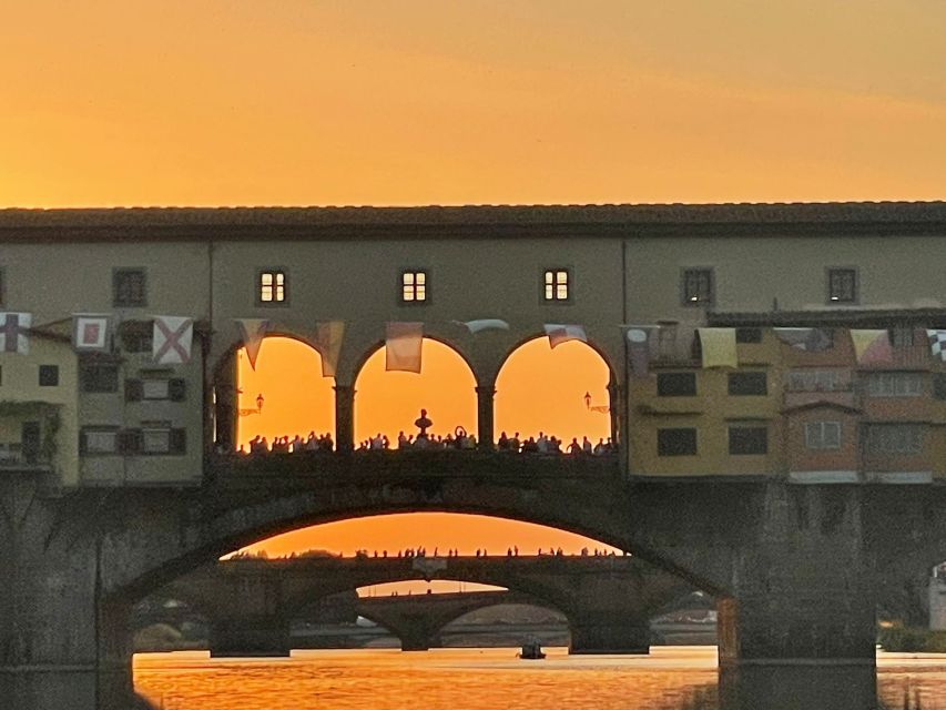 Florence: Ponte Vecchio Rafting Experience with Aperitif - Passing beneath Ponte Vecchio