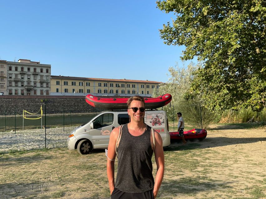 Florence: Ponte Vecchio Rafting Experience with Aperitif - Meeting at the San Niccolò river beach