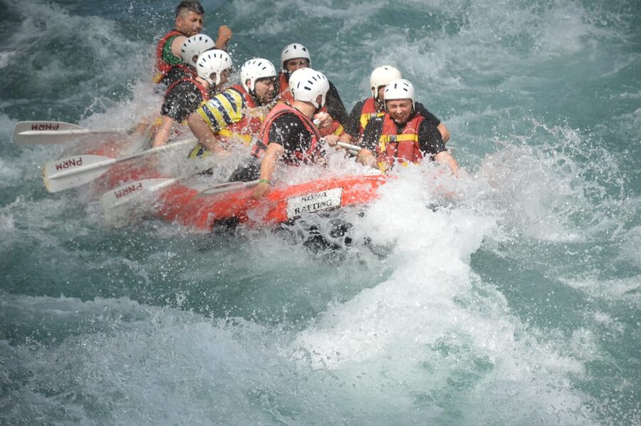 From Antalya, Lara, Belek, Side : Rafting, Lunch, Free Time - From Antalya’s coast to the Taurus Mountains