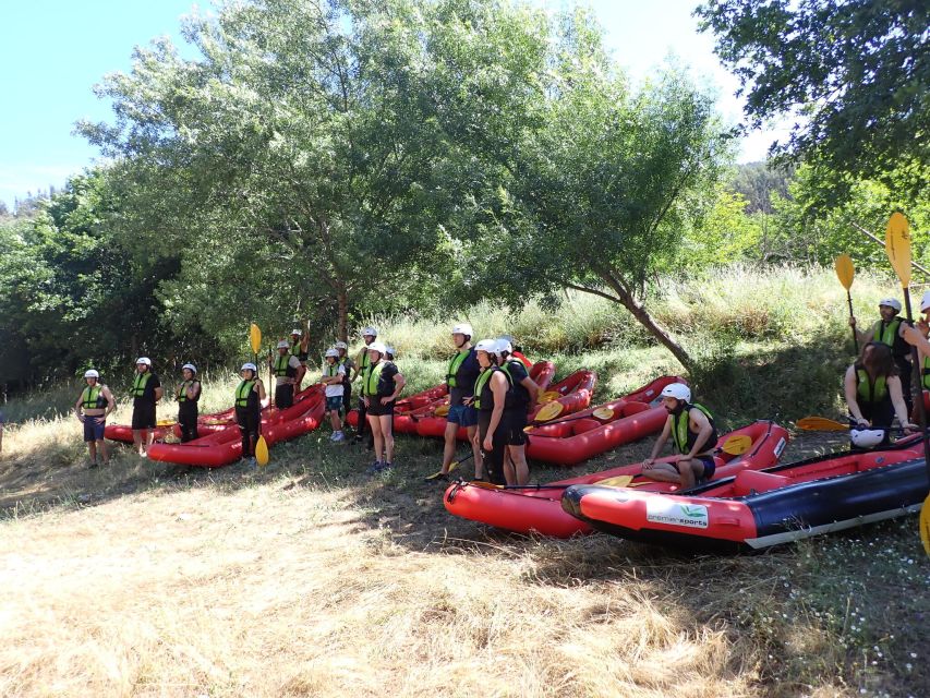 From Arouca: Cano-Rafting - Adventure Tour - Meeting at Areinho and getting ready