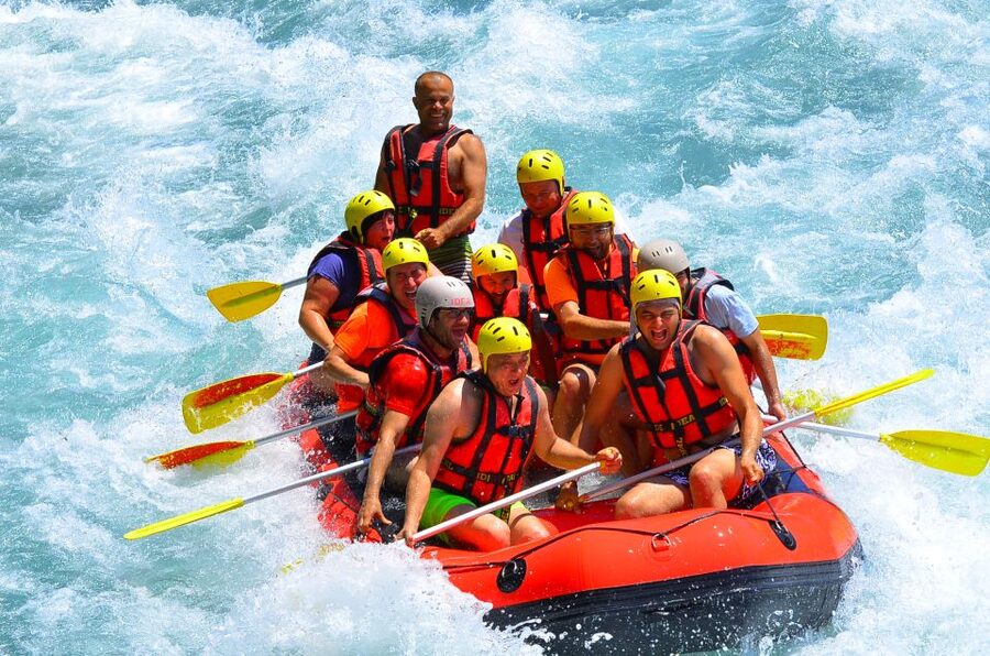 From city of Side: Beskonak Rafting Tour with Lunch - Lunch by the river, with an important timing warning