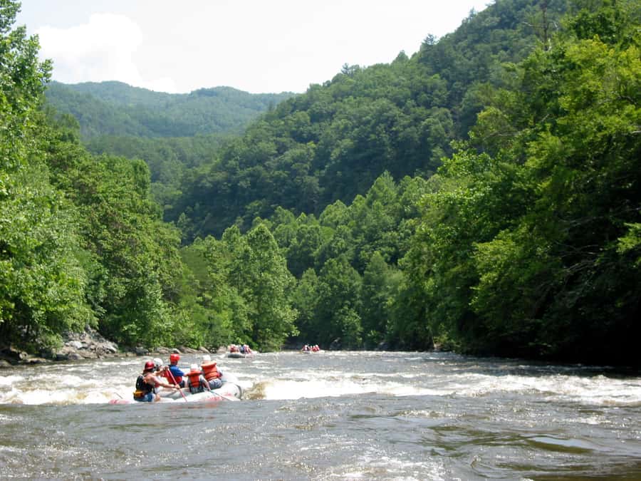 From Hartford: Upper Pigeon River White Water Rafting Tour - What the Upper Pigeon River feels like