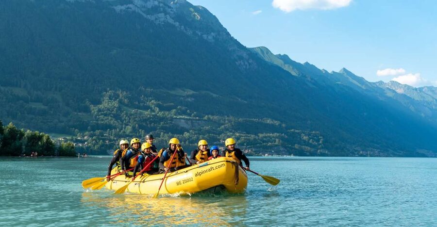 From Interlaken: Family Rafting - Why the lower Lütschine suits families