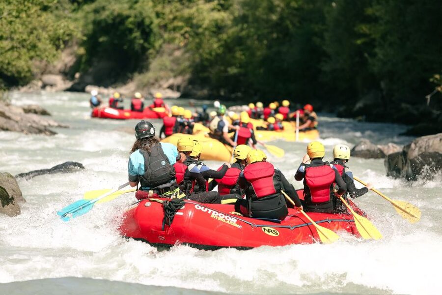 From Interlaken: River Rafting Adventure on Simme River - Getting ready at the Wilderswil base