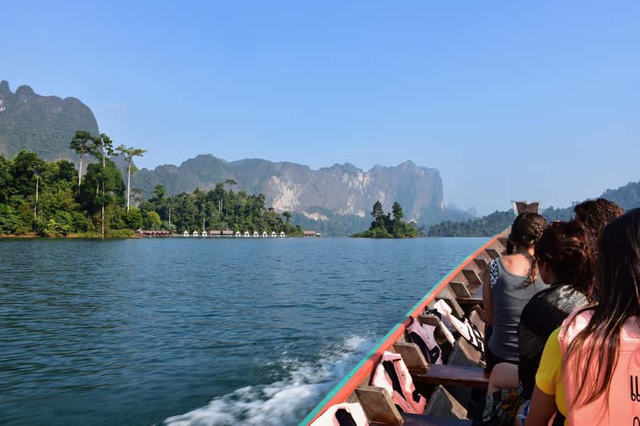 From Krabi: 2-Day Cheow Lan Lake with Overnight Raft Stay - Pra Kay Petch Cave requires more than a casual stroll