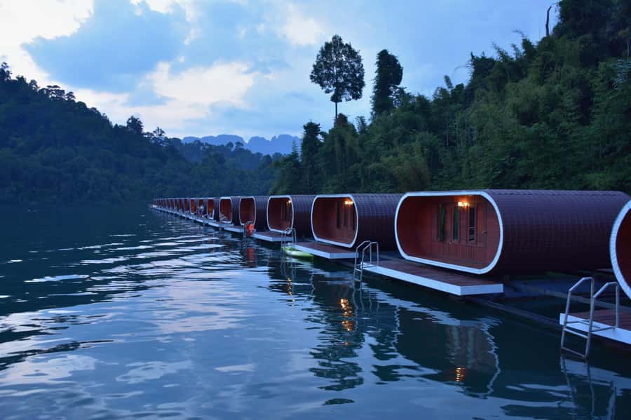 From Krabi: 2-Day Cheow Lan Lake with Overnight Raft Stay - Lunch and the long ride back to Krabi