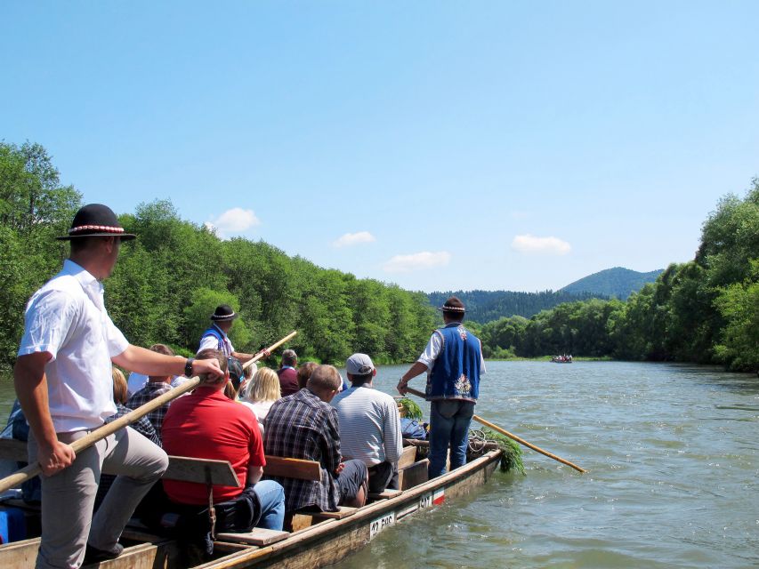 From Krakow: Dunajec River Rafting with Thermal Baths option - From Krakow to the Pieniny Mountains