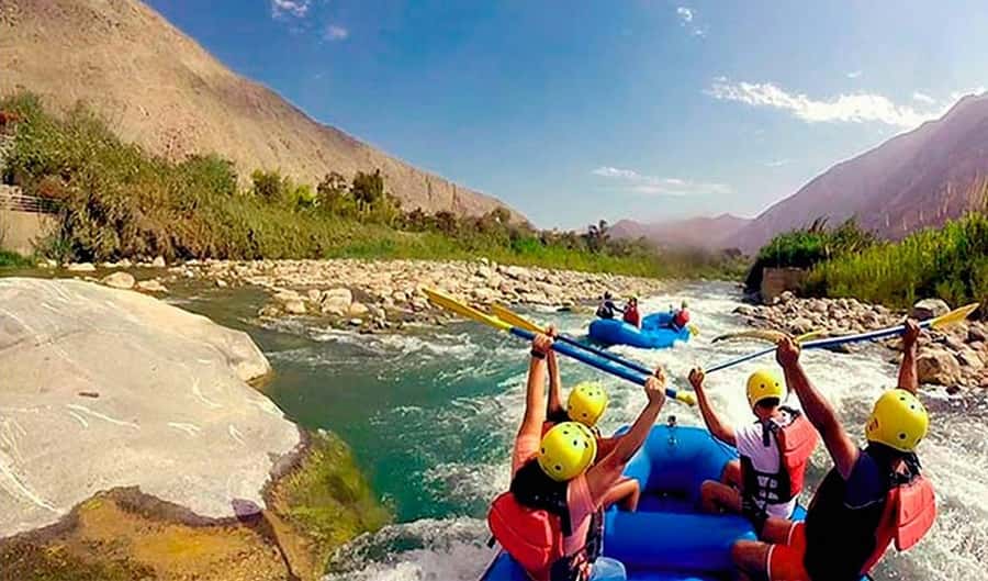 From Lima | Lunahuana River Rafting | Adventure in Canete - Incahuasi gives the route some historical weight