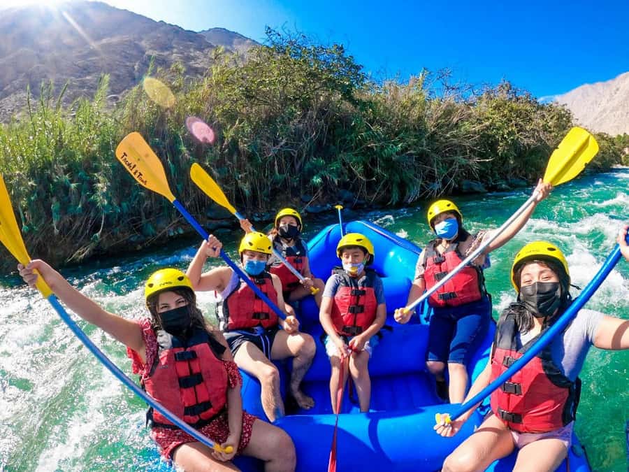 From Lima | Lunahuana River Rafting | Adventure in Canete - Choose your extra activity with care