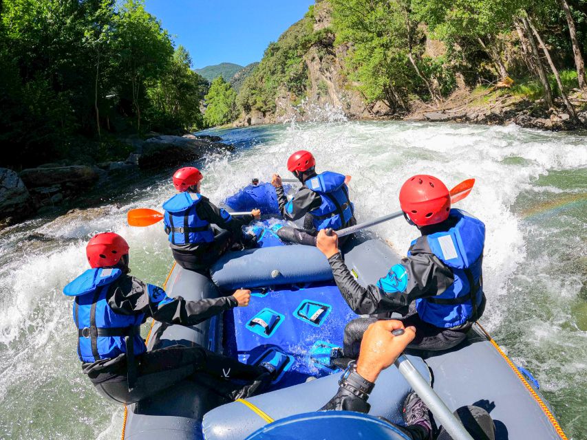 From Llavorsí: White Water Rafting - The final run toward Rialp