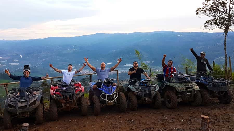 From Medellín: ATV Ride and Rafting Experience Combo Tour - From Medellín into Antioquia’s rainforest