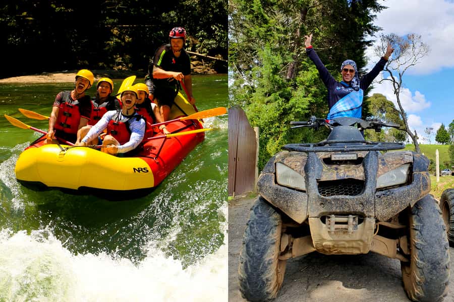 From Medellín: ATV Ride and Rafting Experience Combo Tour - Lunch and the change from wheels to water