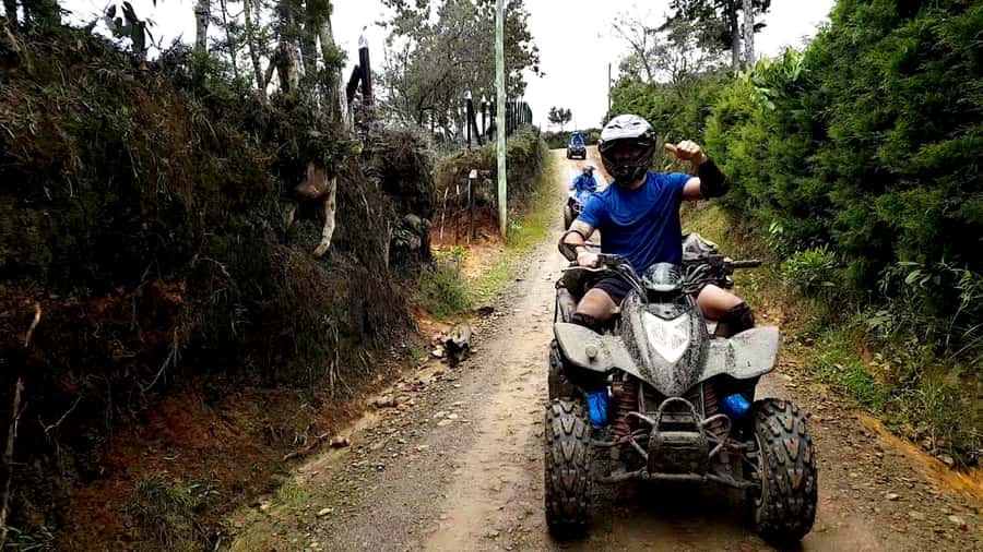 From Medellín: ATV Ride and Rafting Experience Combo Tour - Three hours on the Class IV Calderas River