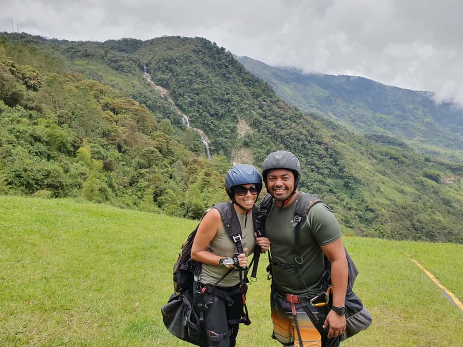 From Medellín: Paragliding and Rafting Combo Tour - Three hours on the Class IV Calderas River