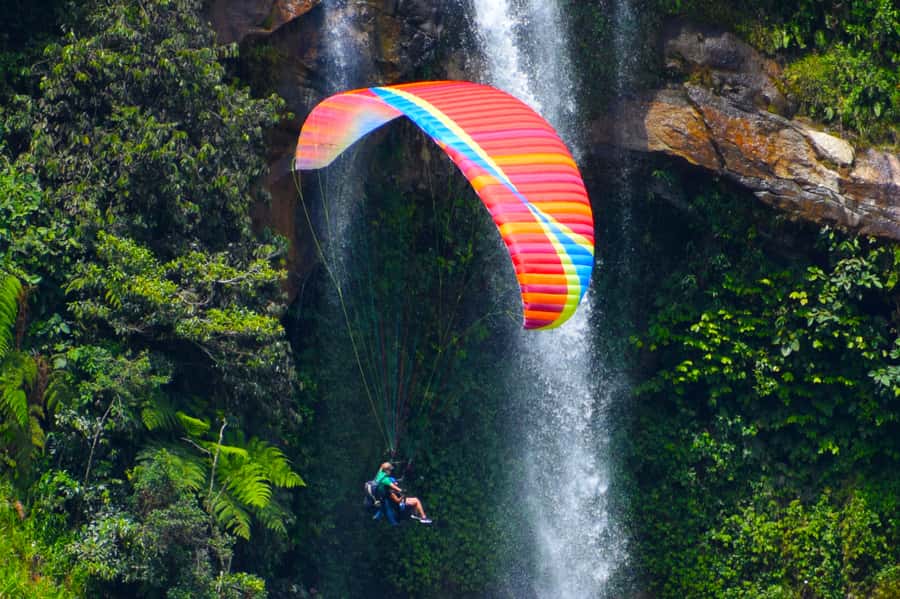 From Medellín: Paragliding and Rafting Combo Tour - What to pack for a wet, active day
